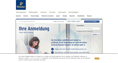 Desktop Screenshot of mobilfunk.tchibo.de